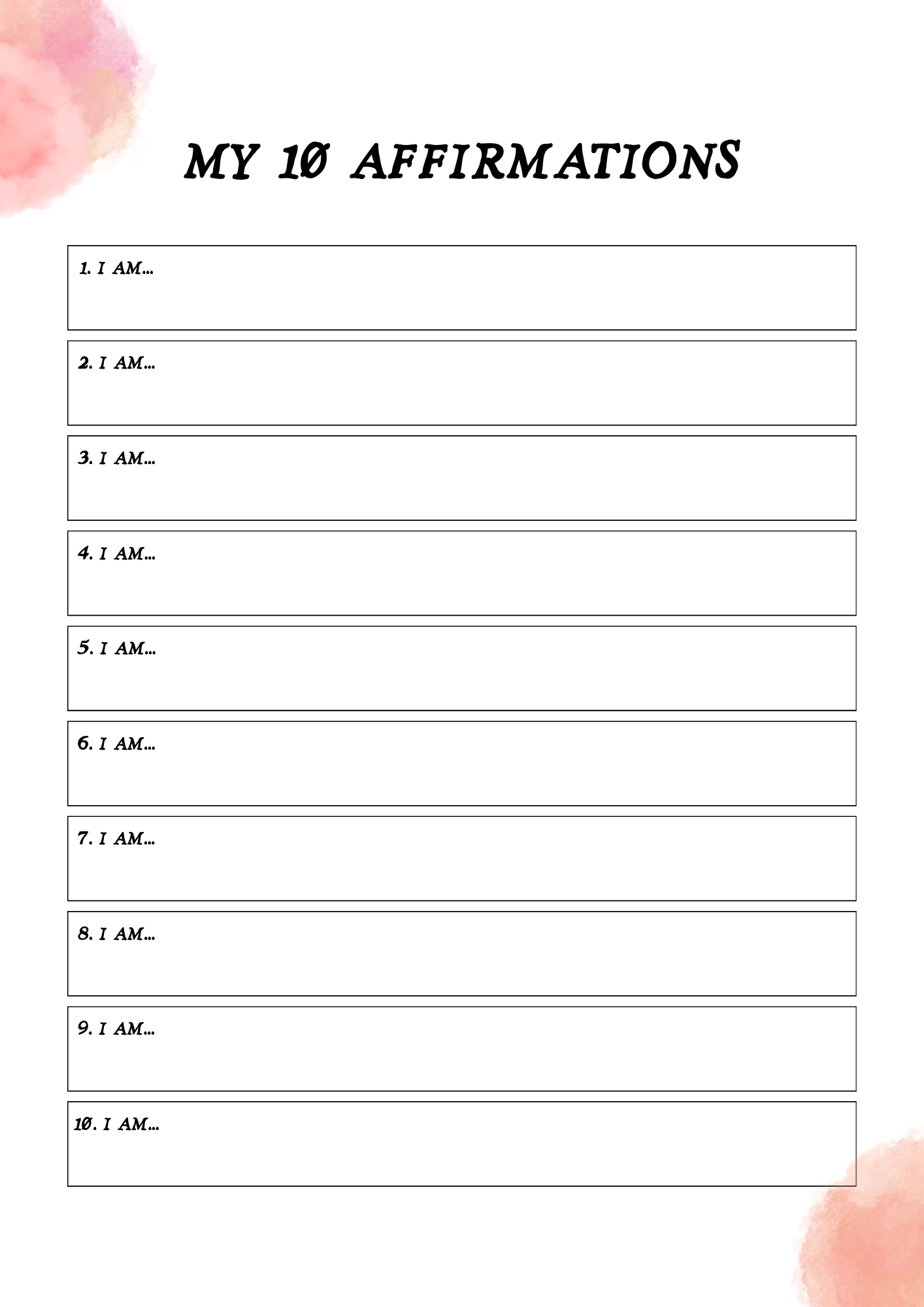 Manifestation Journal